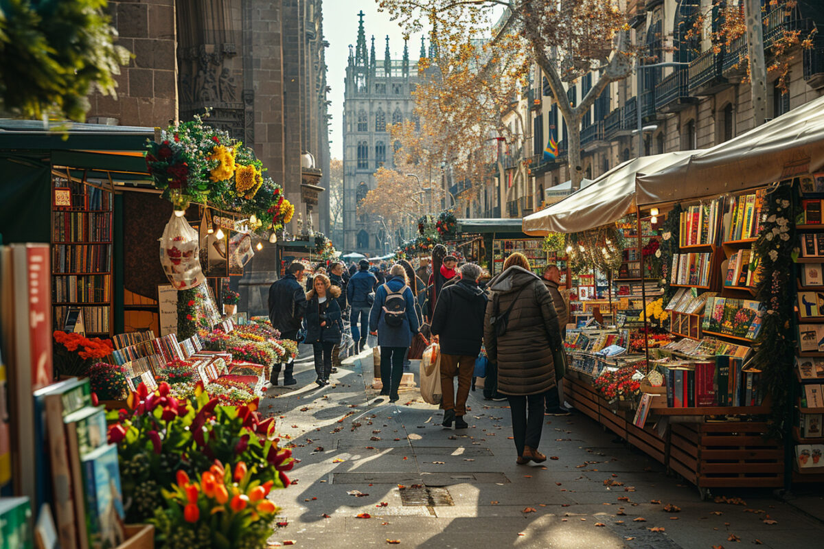 Où célébrer la Sant Jordi le 23 avril en Catalogne ?