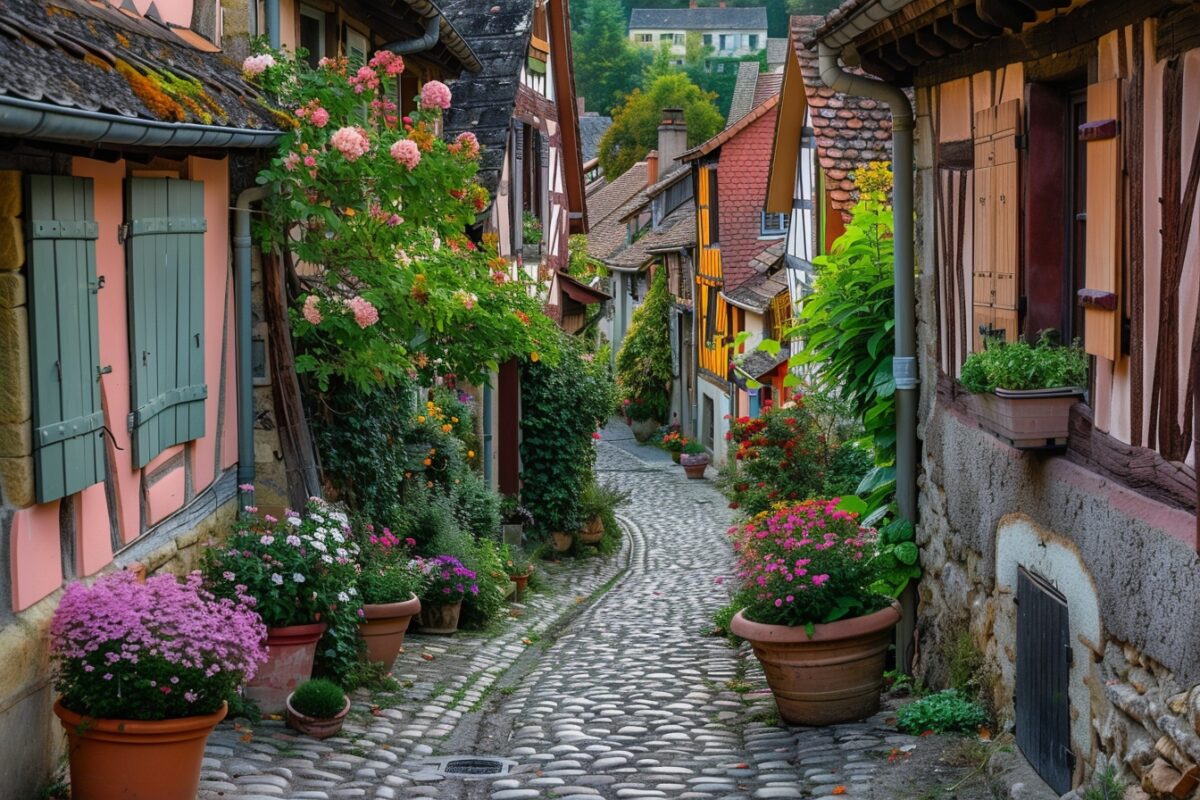 ces ruelles charmantes de Gerberoy vous inviteront à rester pour toujours