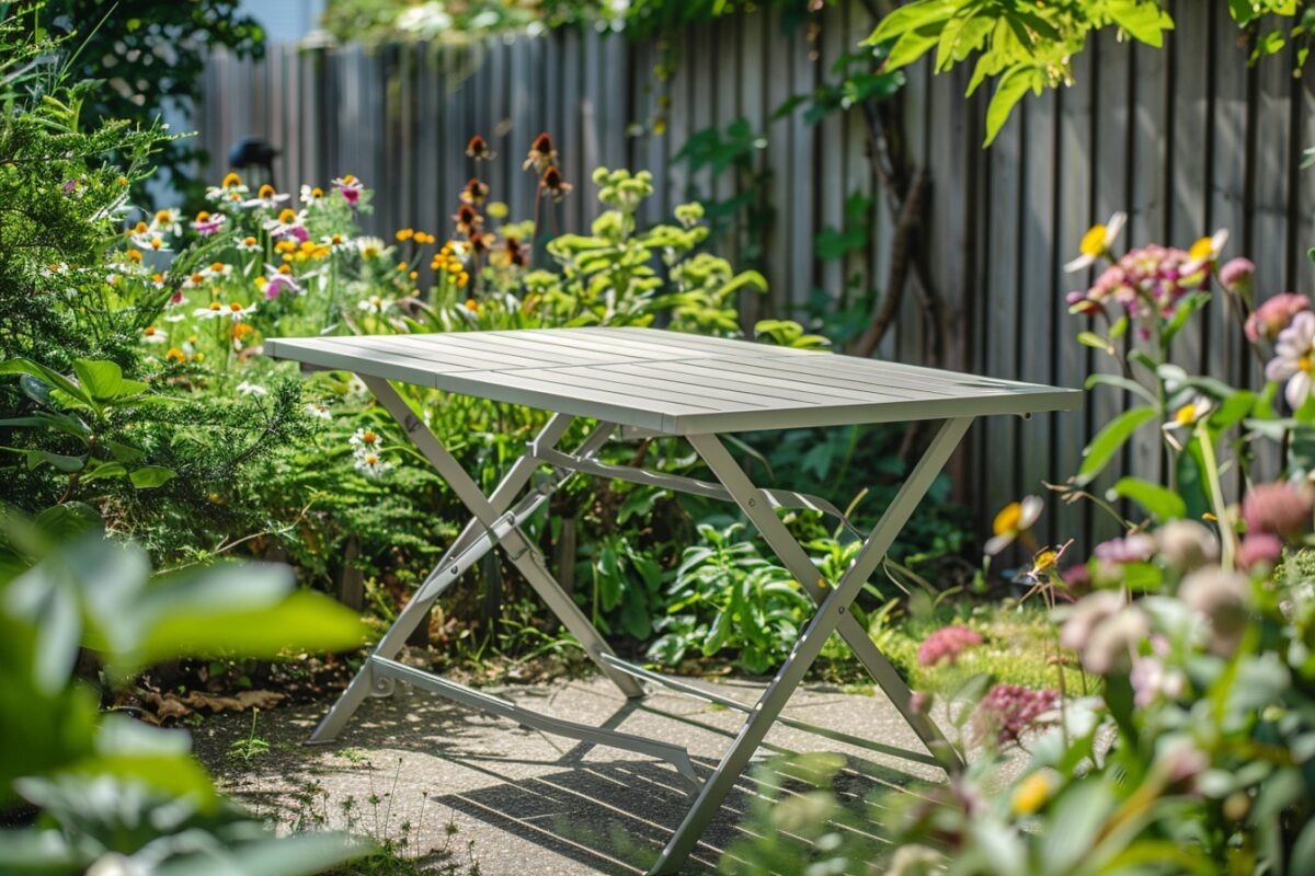 ces trois critères vous aideront à choisir la table de jardin pliante parfaite pour vos besoins