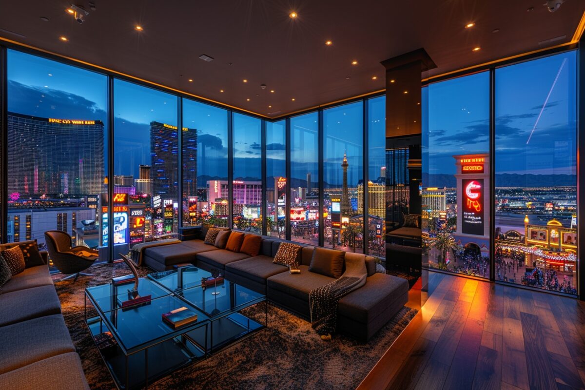 découvrez ces 5 logements luxueux à las vegas pour une vue spectaculaire sur les animations de rue