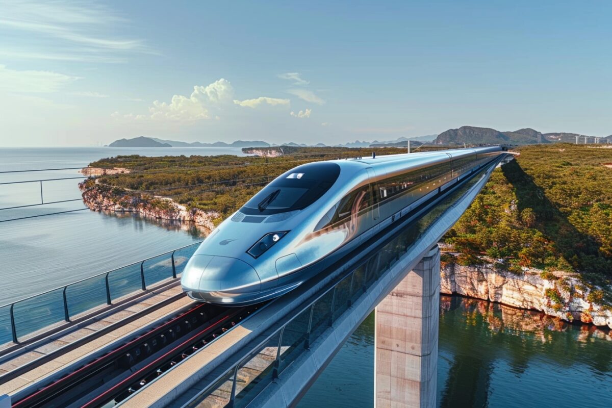 Voici le pont où un train à grande vitesse parcourt 164 km : une merveille de la technologie à découvrir