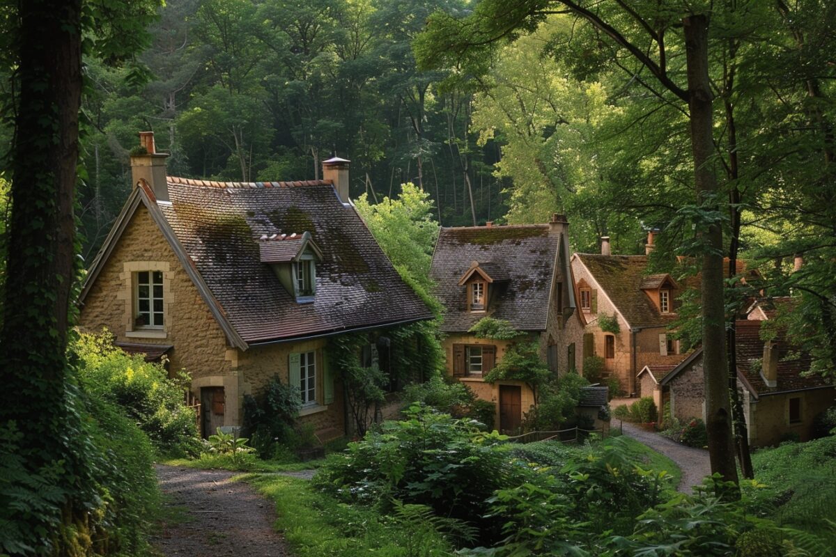 Voici le village de Vieux-Moulin : un havre de paix forestier à une heure de Paris, parfait pour se ressourcer