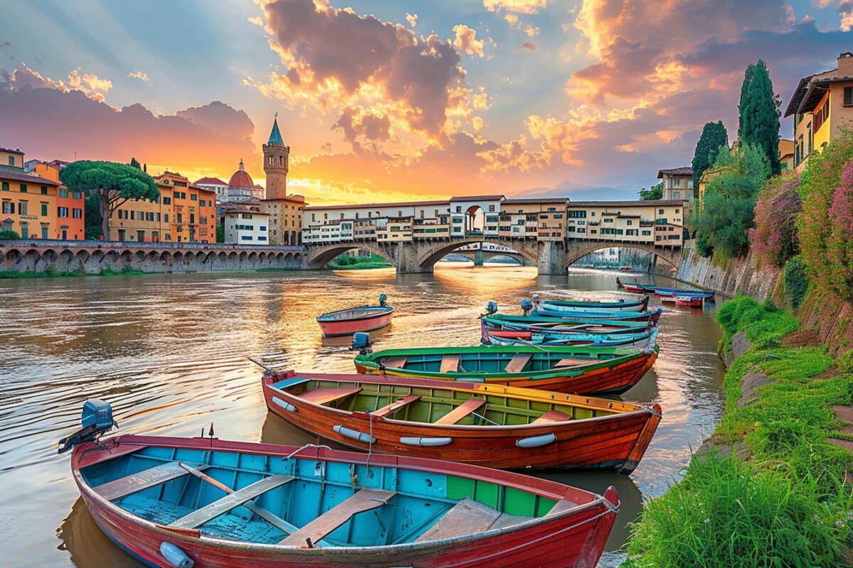 voici les 5 expériences inoubliables à vivre sur le fleuve Arno à Florence, préparez-vous à être émerveillé