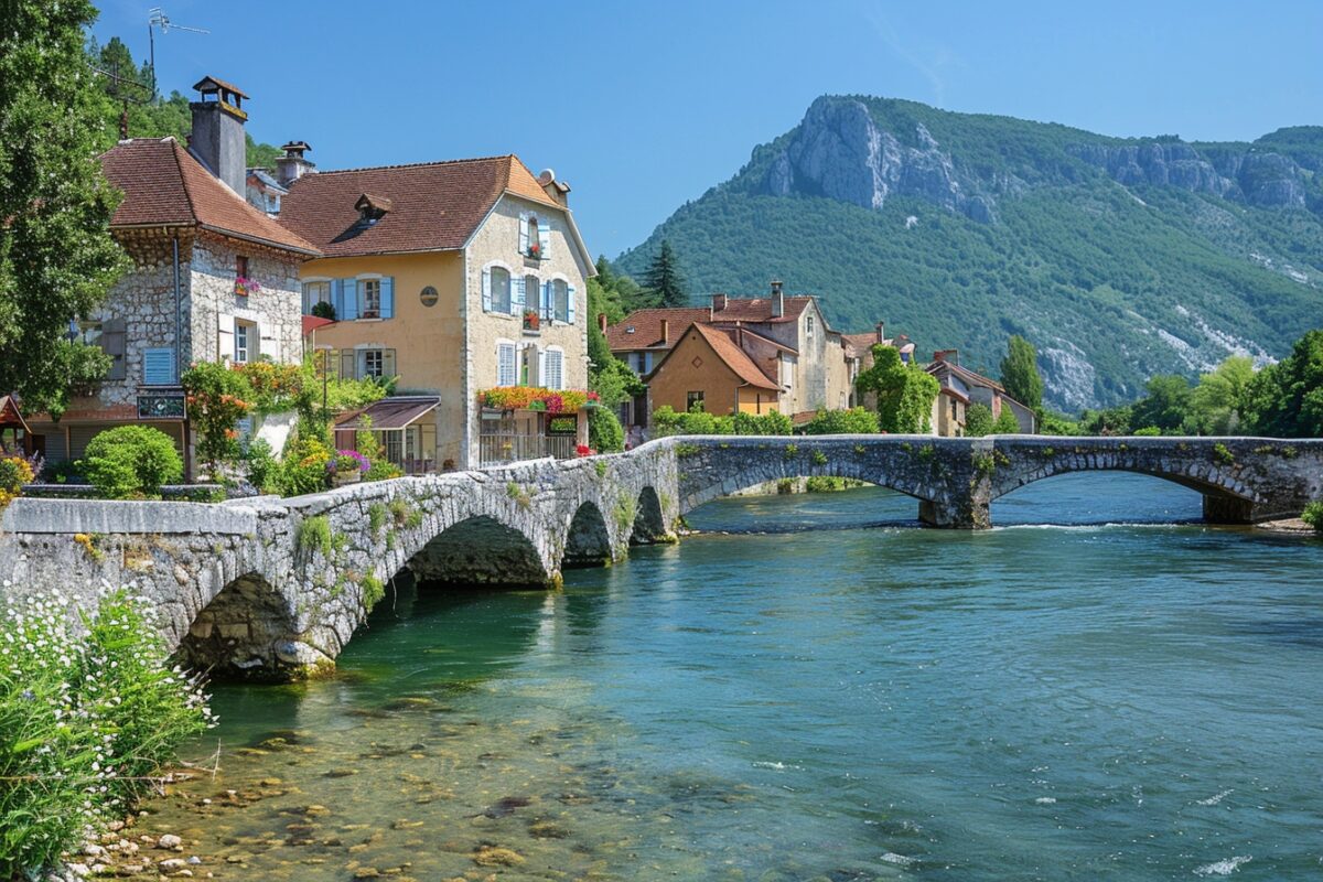 Découverte de Pont-en-Royans : un joyau caché dans les montagnes de l'Isère, une expérience inoubliable