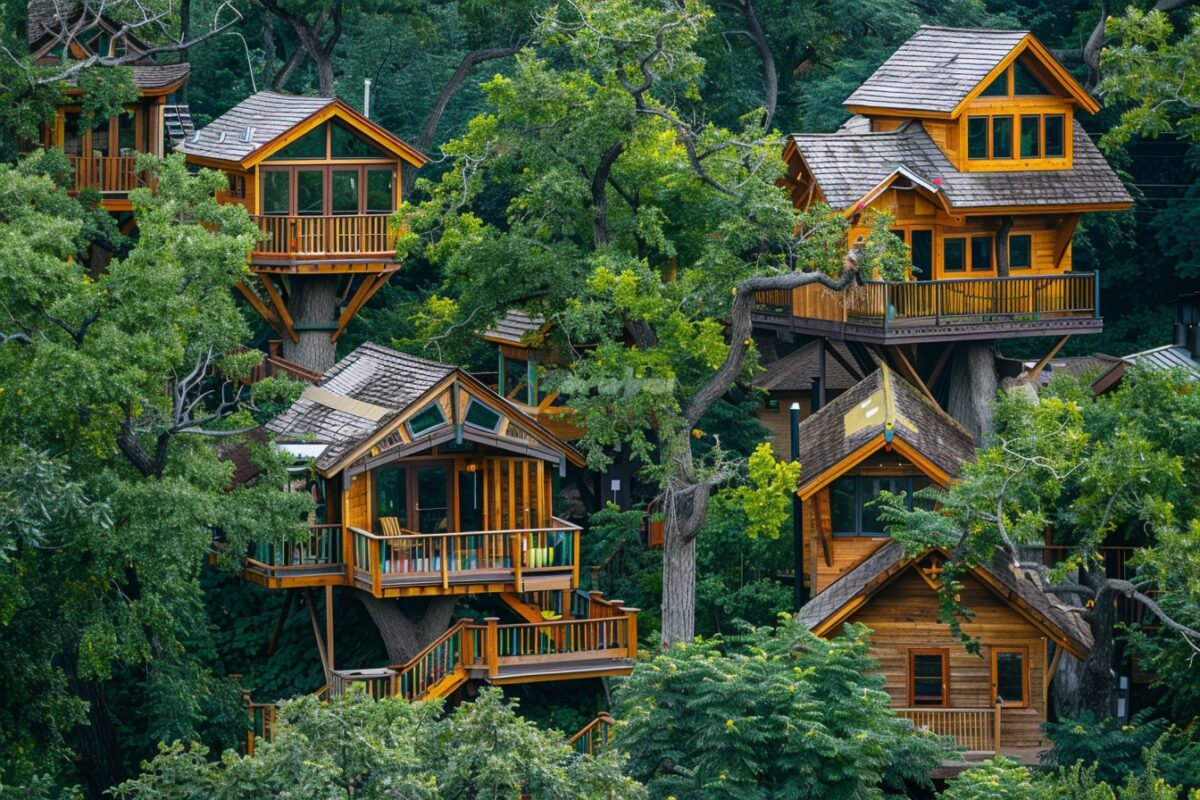 Découvrez des cabanes uniques dans les arbres pour une escapade magique à une heure de Paris