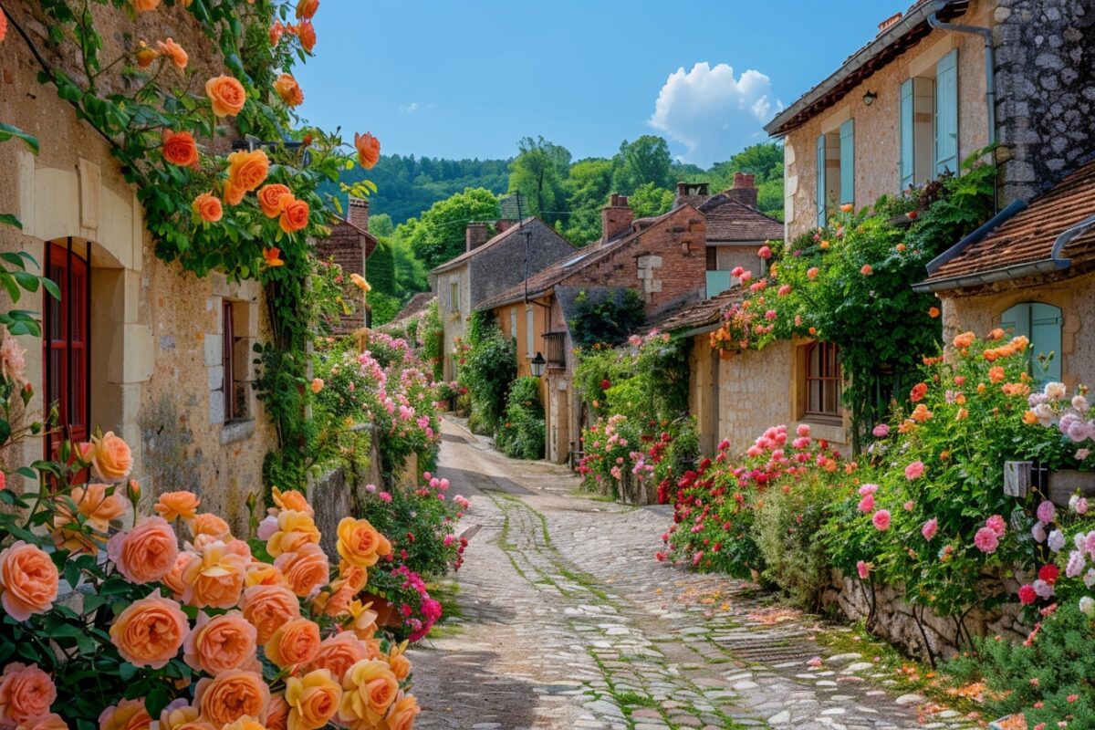 Découvrez Gerberoy : un village français où les roses colorent chaque coin de rue