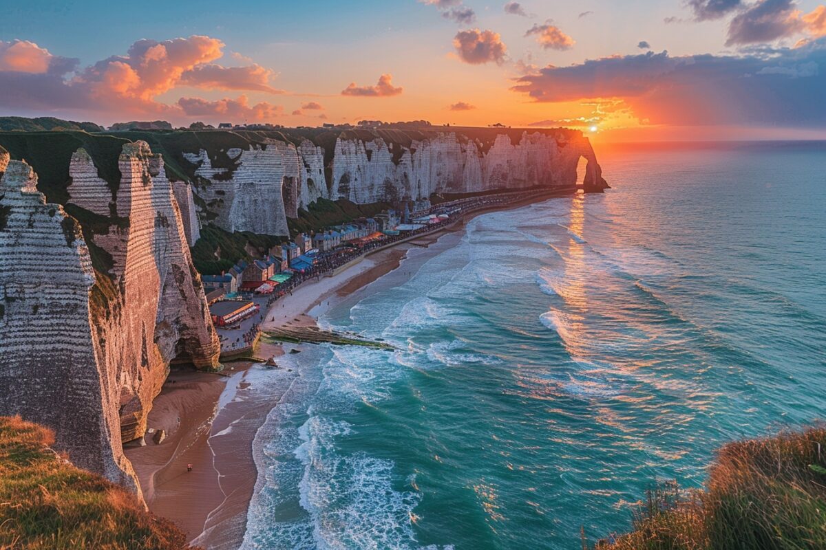 Découvrez la magie d'Etretat : un week-end entre falaises légendaires et plaisirs gastronomiques