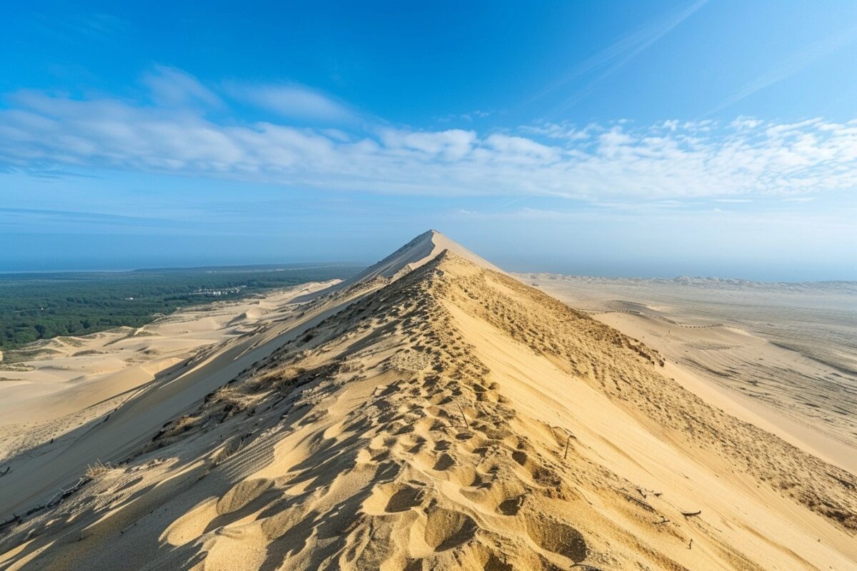 Découvrez le désert européen au cœur de la France : une escapade à couper le souffle à la Dune du Pilat