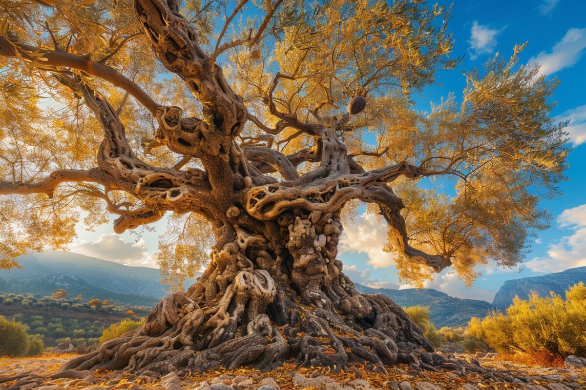 Découvrez le majestueux olivier millénaire de Voúves en Crète, un voyage émotionnel à travers l'histoire