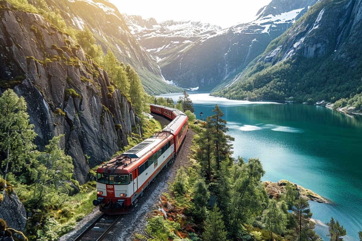 découvrez le parcours féerique en train entre bergen et oslo : une aventure à travers les paysages norvégiens