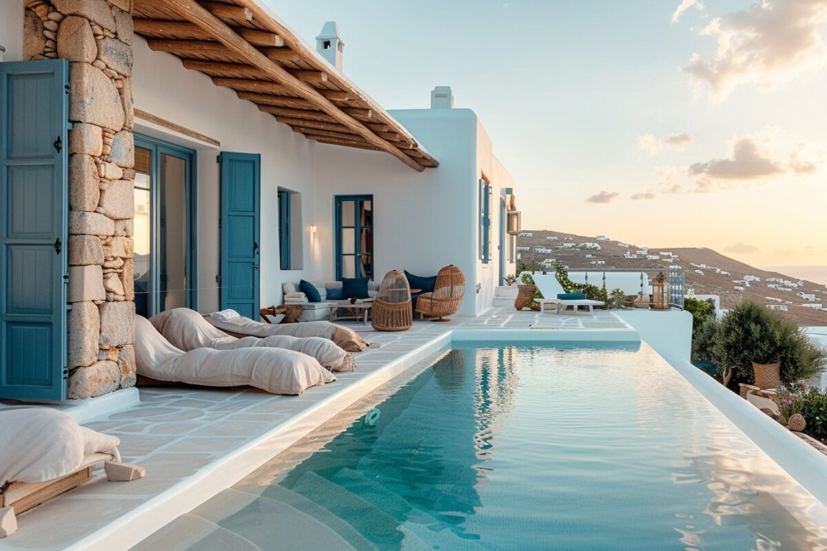 Découvrez les meilleures locations Airbnb à Mykonos avec piscine : un guide pour des vacances inoubliables