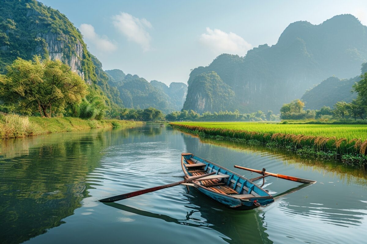 Découvrez les merveilles cachées de Ninh Binh, votre guide ultime pour explorer la baie d'Halong terrestre