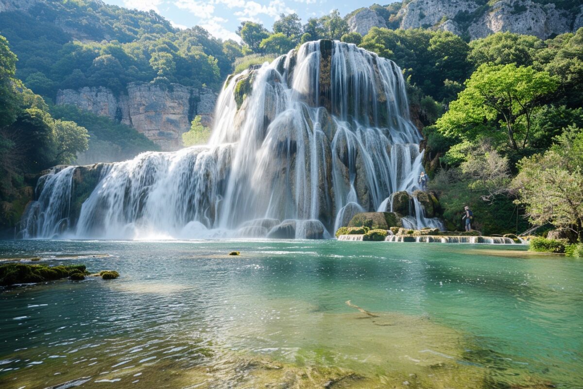 Découvrez les secrets de l'Ardèche lors d'une randonnée épique : source, vasques et cascade magnifiques vous attendent