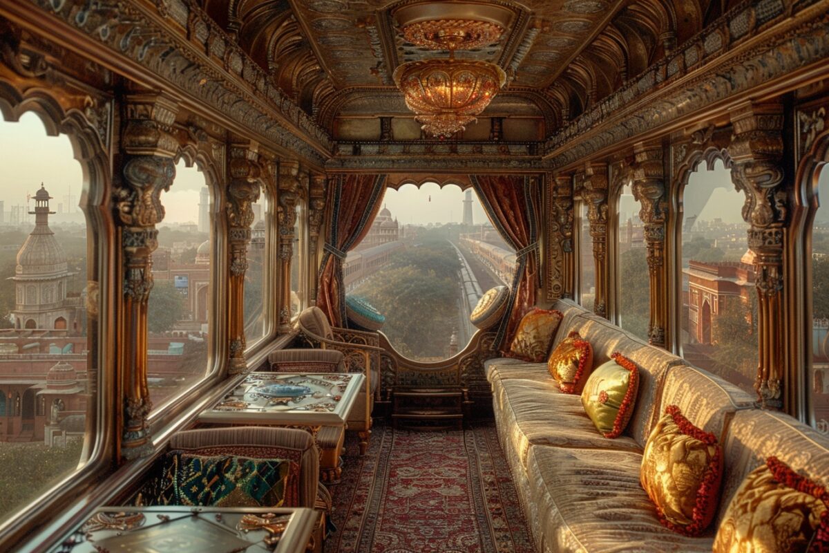 Découvrez l'opulence et le charme d'un voyage en train de luxe en Inde avec des expériences inoubliables