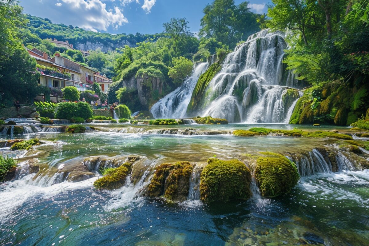 Découvrir le Grand Saut: une cascade secrète au coeur d'un village pittoresque en Auvergne-Rhône-Alpes