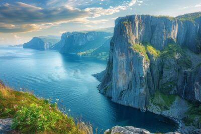 envie de découvrir des paysages à couper le souffle? explorez les fjords normands, une merveille naturelle unique en france