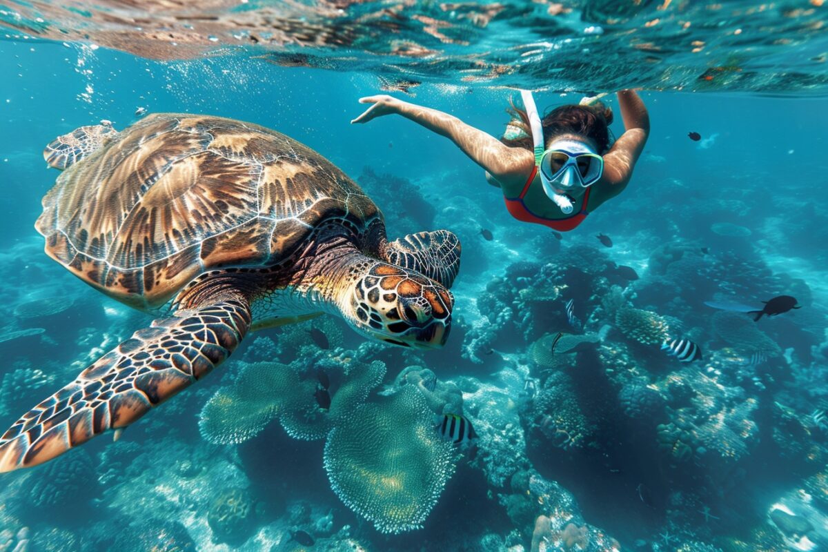 Explorez des sites incroyables pour nager avec des tortues et transformer votre expérience sous-marine