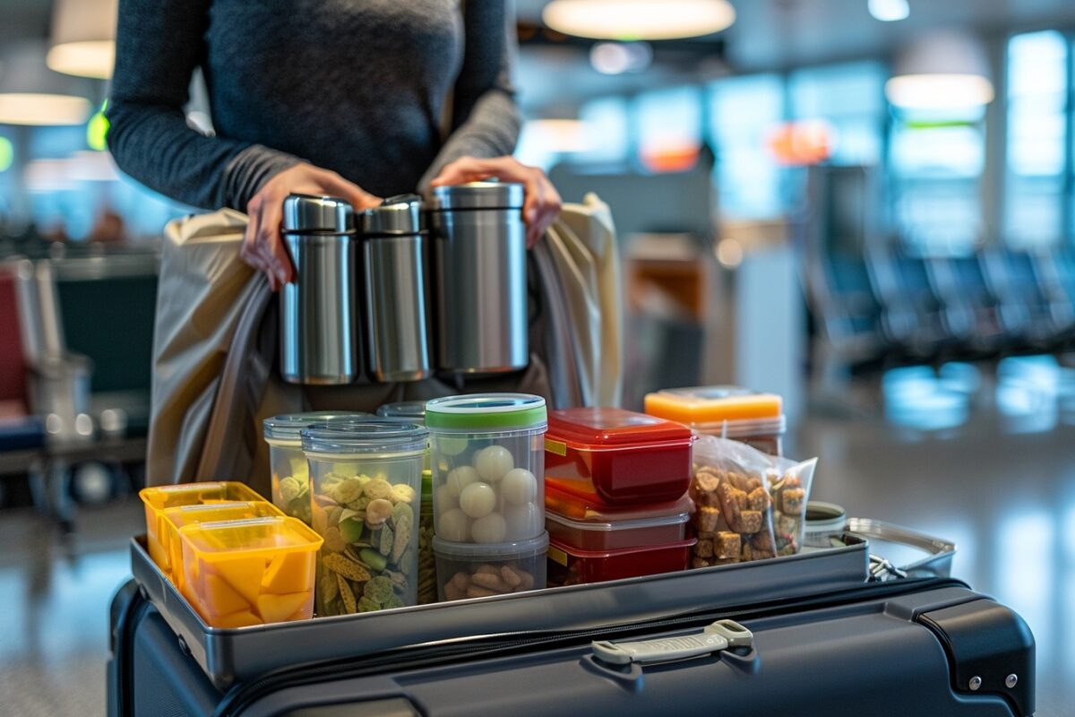 Les secrets pour emporter vos aliments préférés en avion : guide complet pour éviter les tracas à l'aéroport