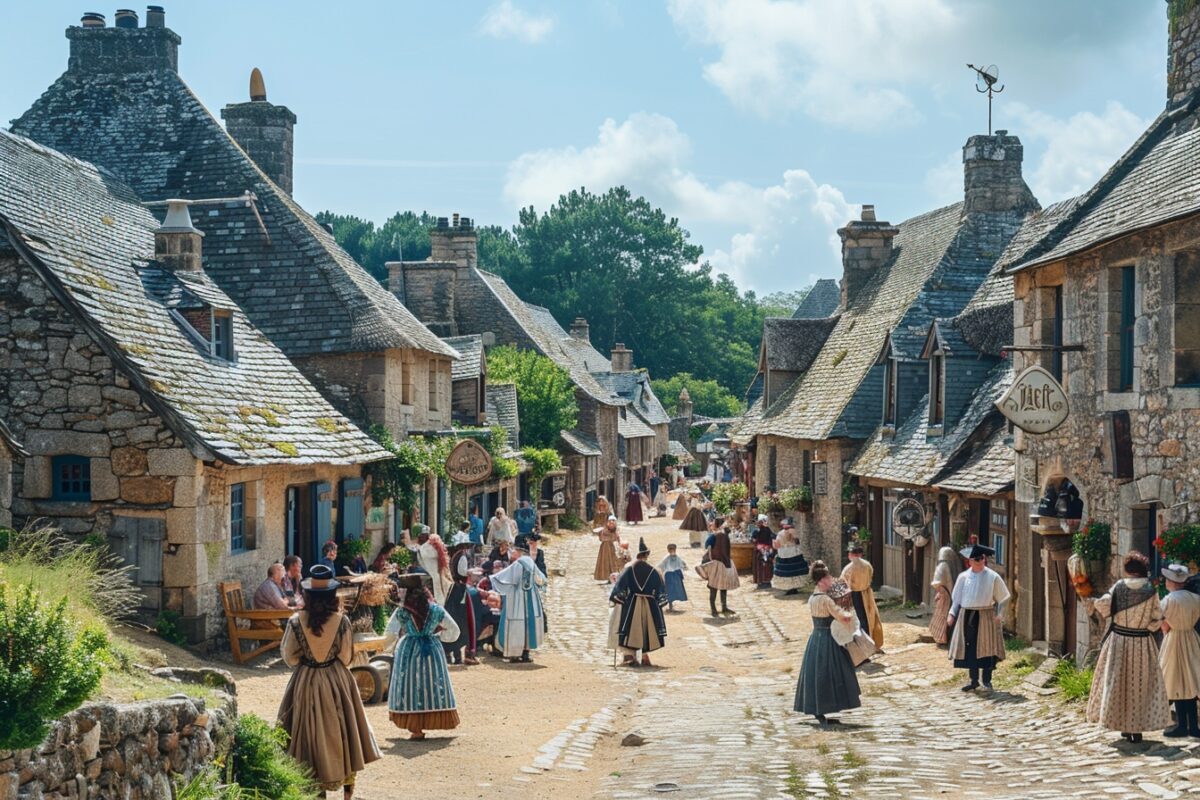 Participez à une évasion temporelle dans un village breton où 1850 est encore vivant