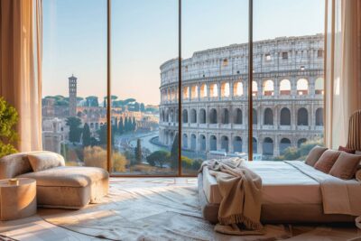 Découvrez ces 7 Airbnb incroyables où chaque réveil vous offre une vue spectaculaire sur le Colisée de Rome