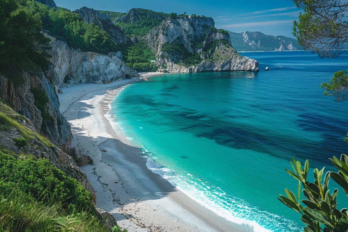 découvrez cette plage secrète de la côte d'azur où la nature est encore préservée