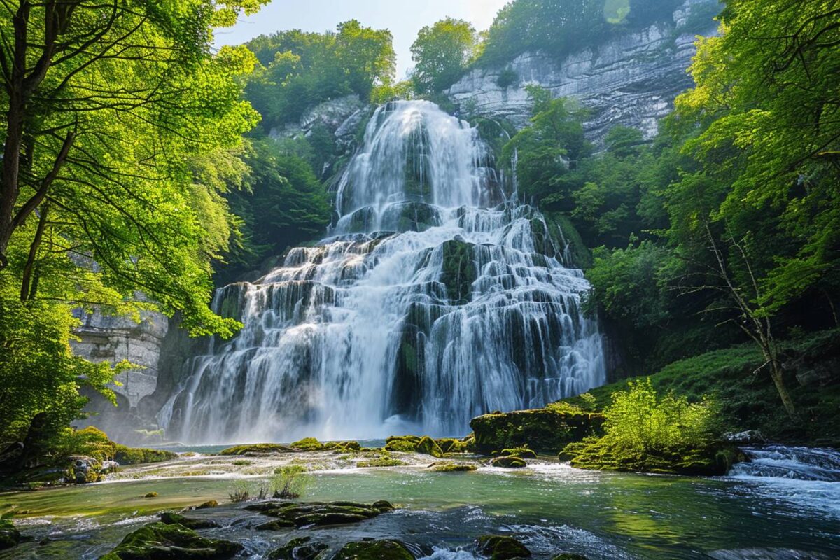 Découvrez la cascade du Pain de sucre près de Lyon : une escapade nature à ne pas manquer