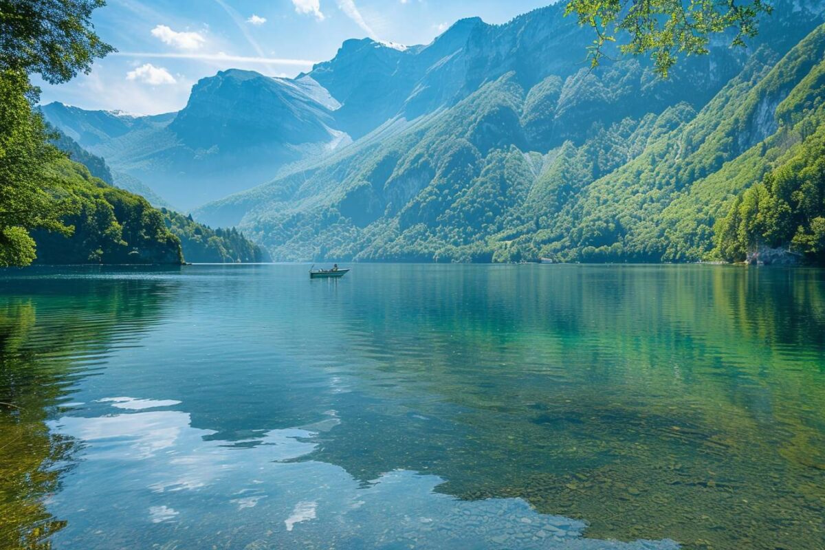 Découvrez le lac Chambon, un joyau secret du Puy de Dôme qui promet aventure et sérénité