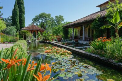 Découvrez les jardins enchanteurs de l'Ardèche : Un mélange de monastères, art contemporain et plantes exotiques