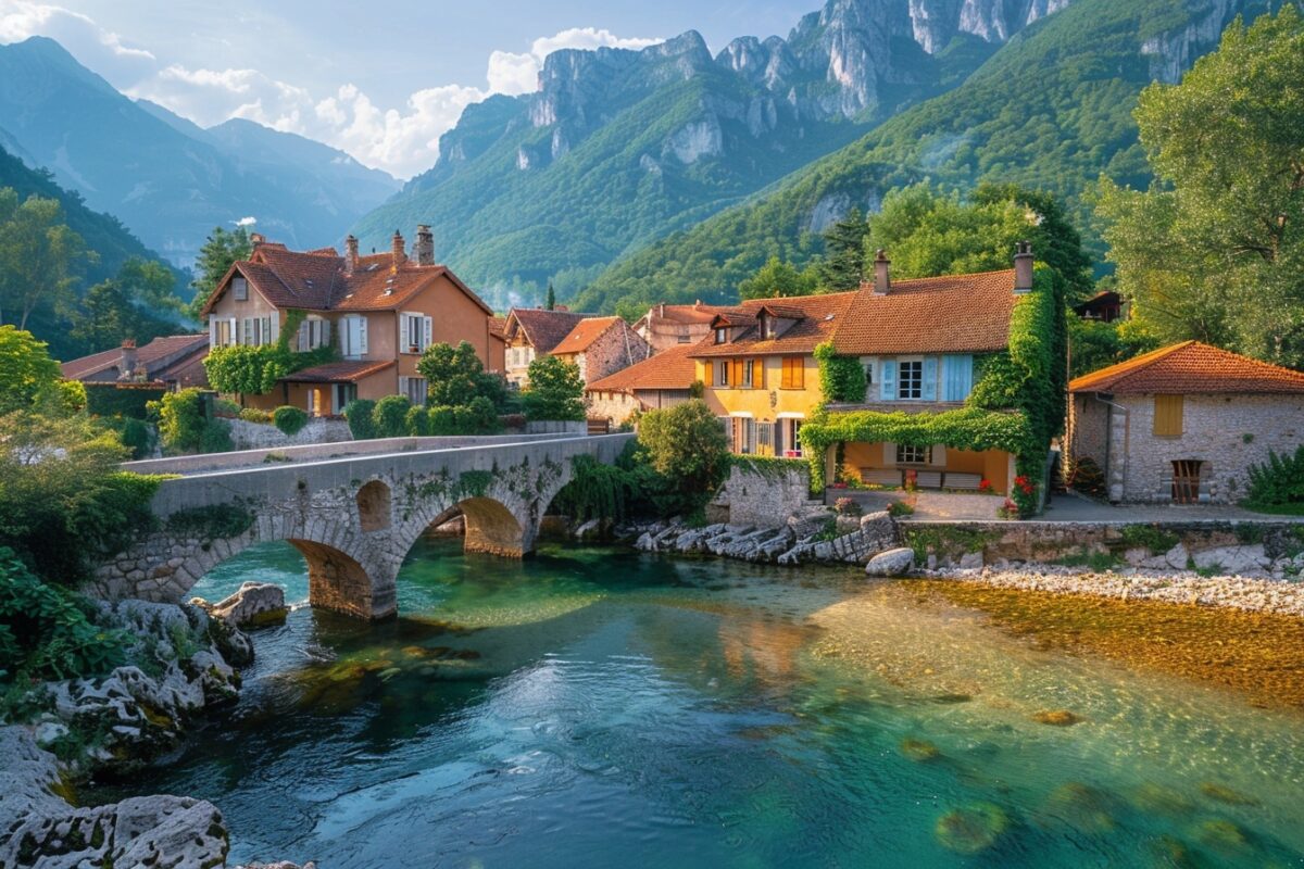 Explorez le village caché de Pont-en-Royans et découvrez ses secrets enchanteurs, un véritable joyau dans les montagnes du Vercors