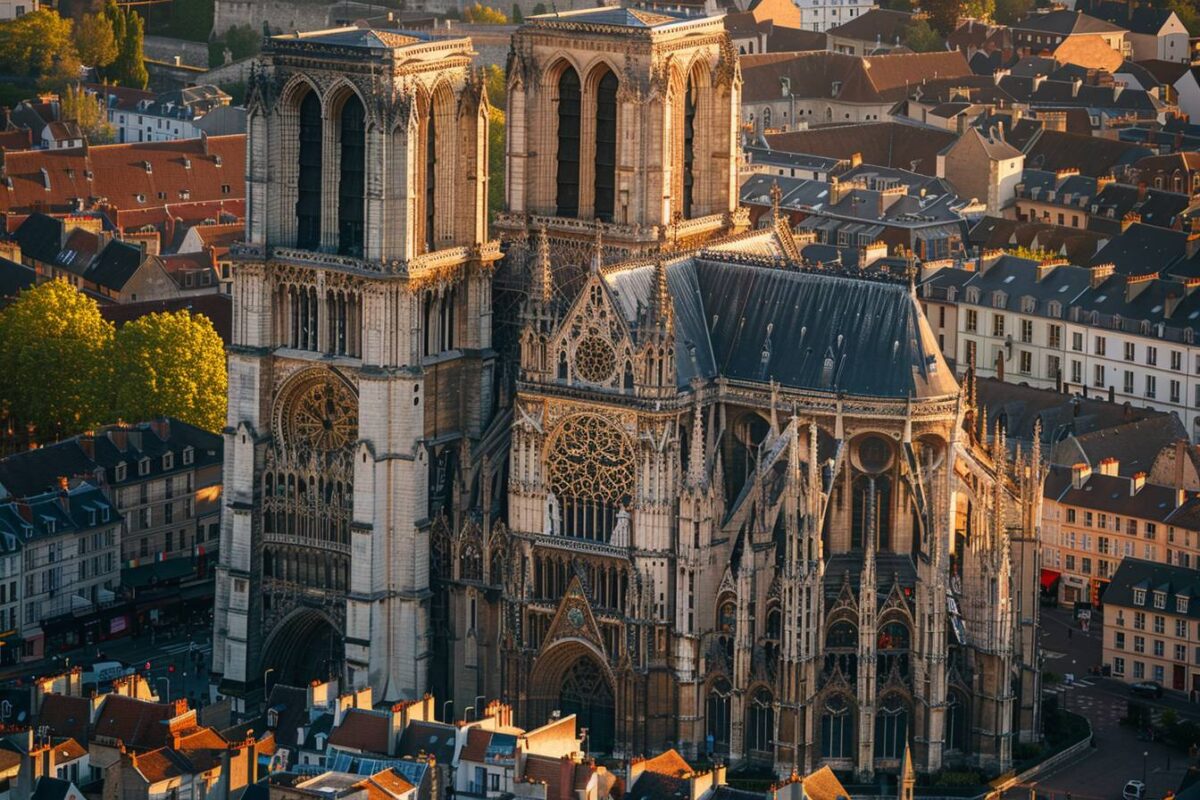 les secrets de la majestueuse cathédrale d'amiens et de ses environs, un voyage à travers l'histoire et la beauté