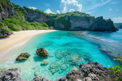 Les secrets du Var : découvrez cette plage cachée où l'eau cristalline caresse une nature sauvage