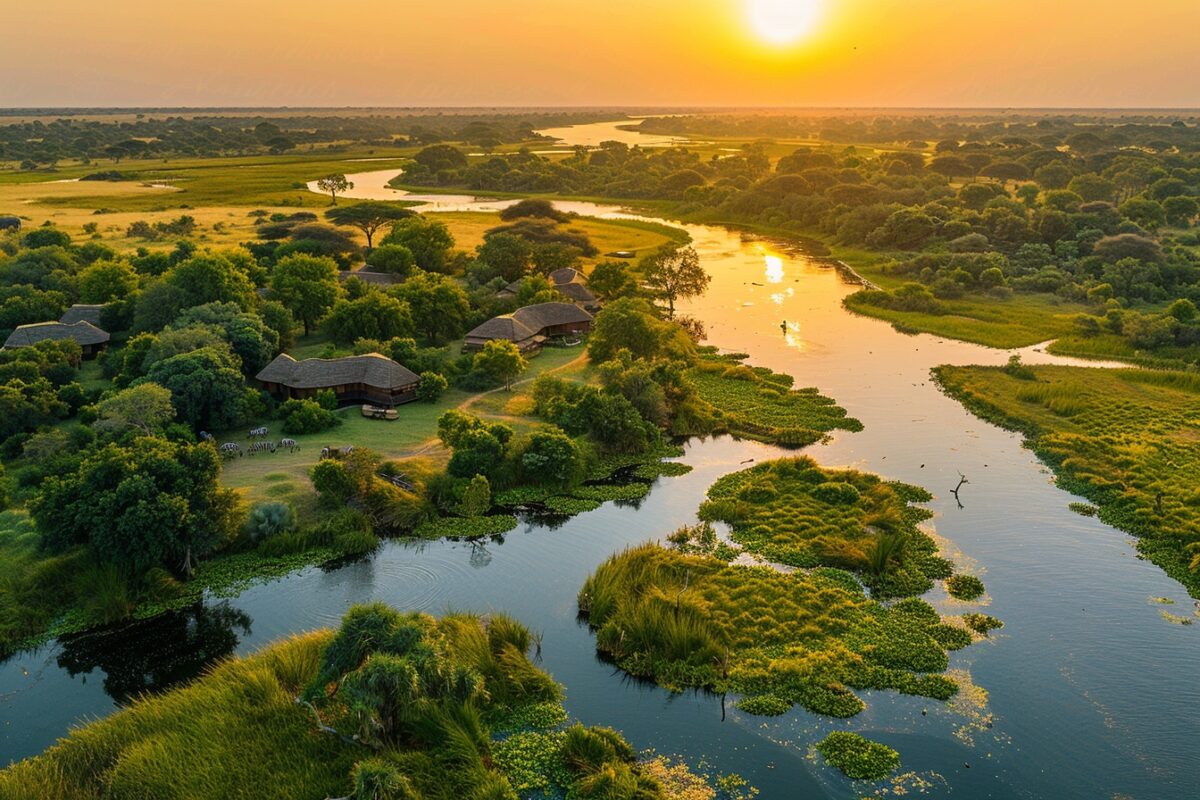 Venez découvrir le Sanctuary Chief's Camp au Botswana, un havre de paix au cœur de l'Afrique sauvage