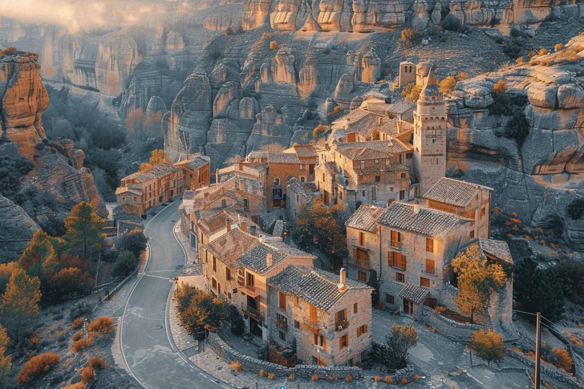 Admirez Alquézar, un village pittoresque d’Aragon réputé pour ses canyons et ses paysages spectaculaires