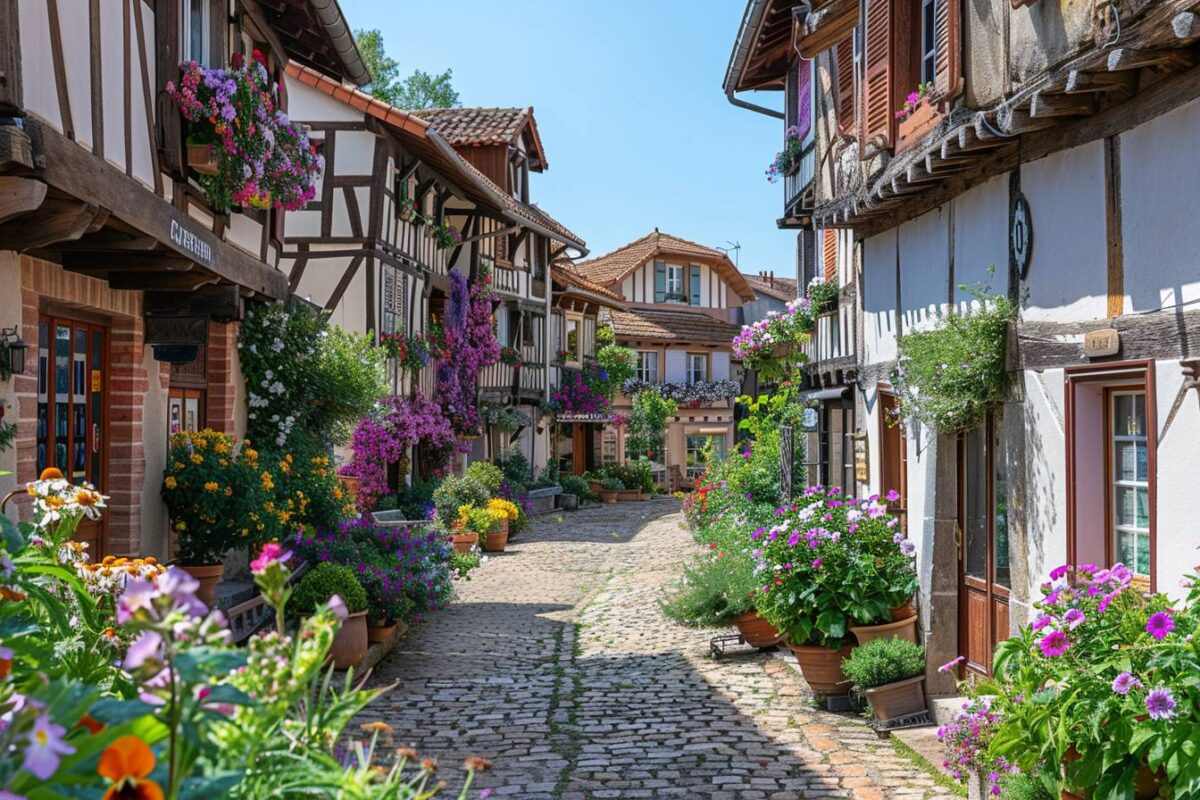 Admirez le pittoresque village de Auvillar dans le Tarn-et-Garonne, un des plus beaux villages de France