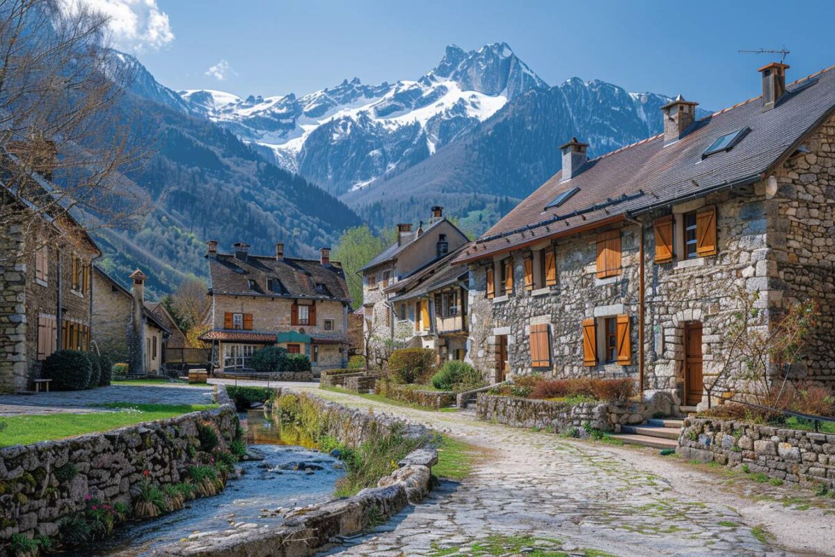 Admirez le pittoresque village de Bonneval-sur-Arc en Savoie, un village alpin authentique