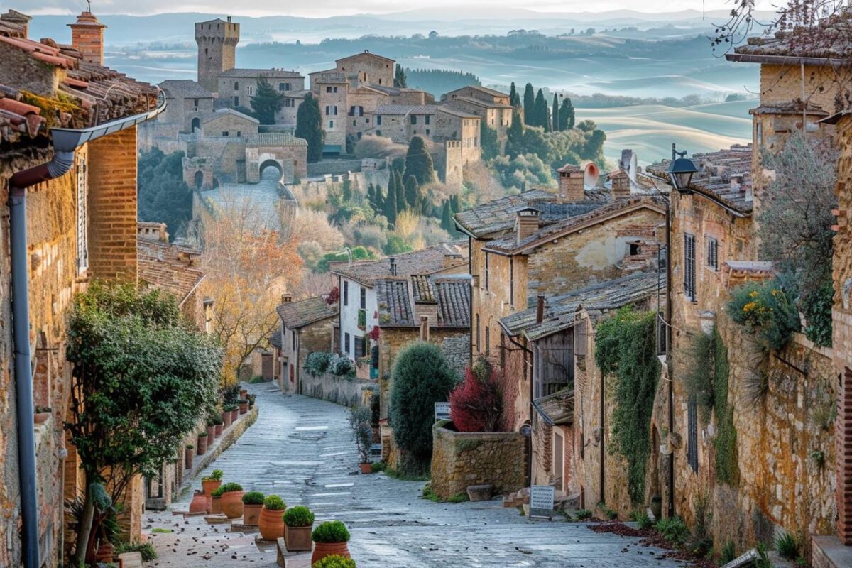 Admirez le pittoresque village de Gordes en Vaucluse, un village perché