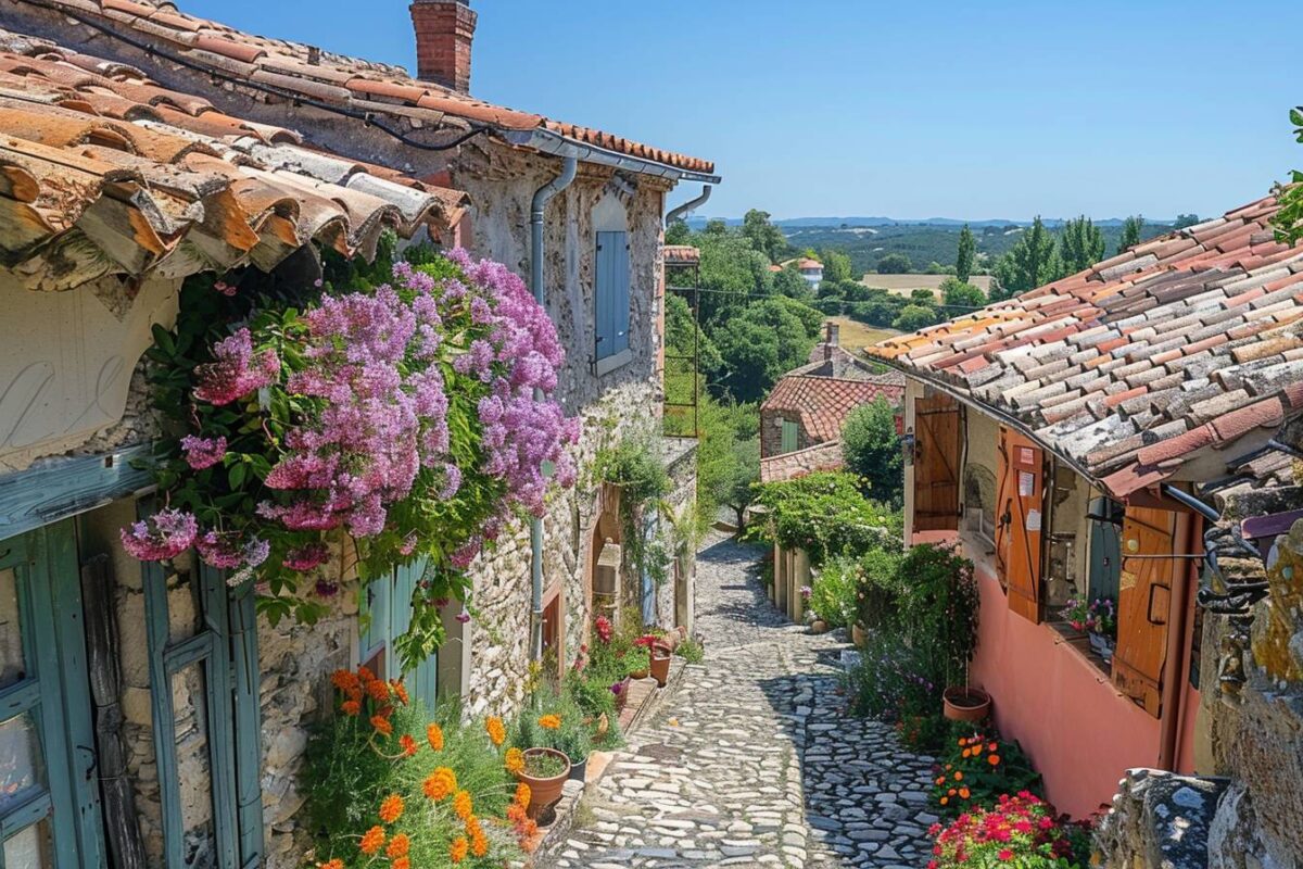 Admirez le pittoresque village de Larressingle dans le Gers, une petite Carcassonne gasconne