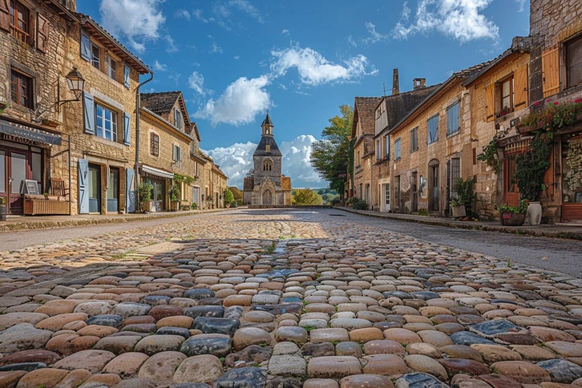 Admirez le pittoresque village de Monpazier en Dordogne, une bastide typique du Sud-Ouest