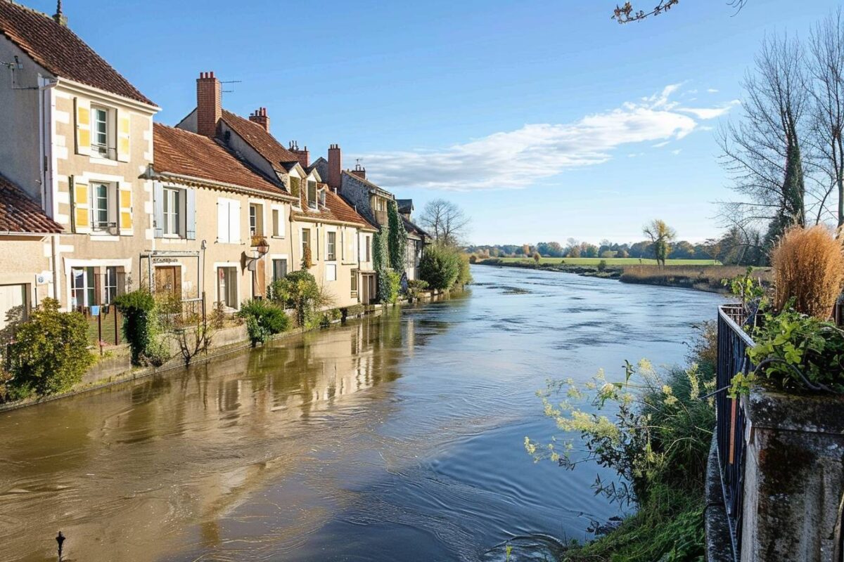 Admirez le pittoresque village de Montsoreau en Maine-et-Loire, au bord de la Loire