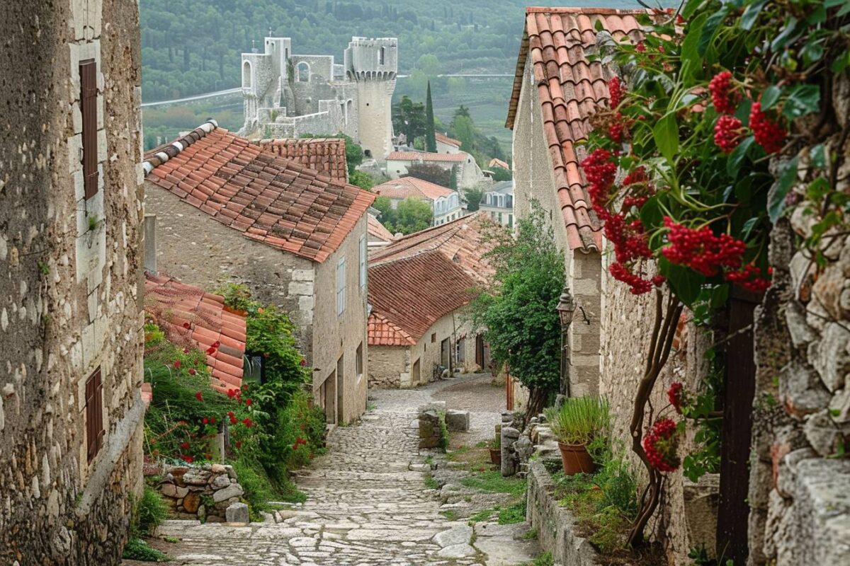 Admirez le pittoresque village de Saint-Cirq-Lapopie dans le Lot, un village perché