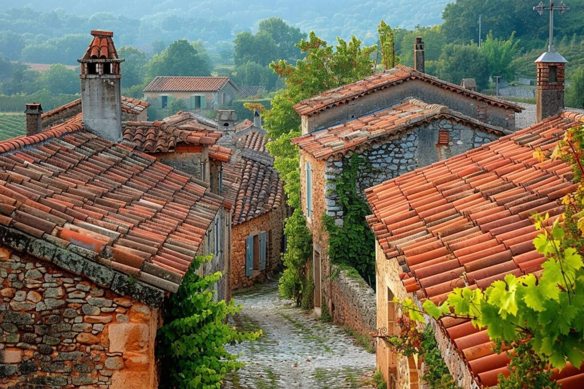 Admirez le pittoresque village de Saint-Émilion en Gironde, un village viticole