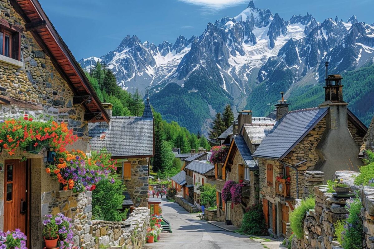 Admirez le pittoresque village de Saint-Lary-Soulan dans les Hautes-Pyrénées, un village de montagne