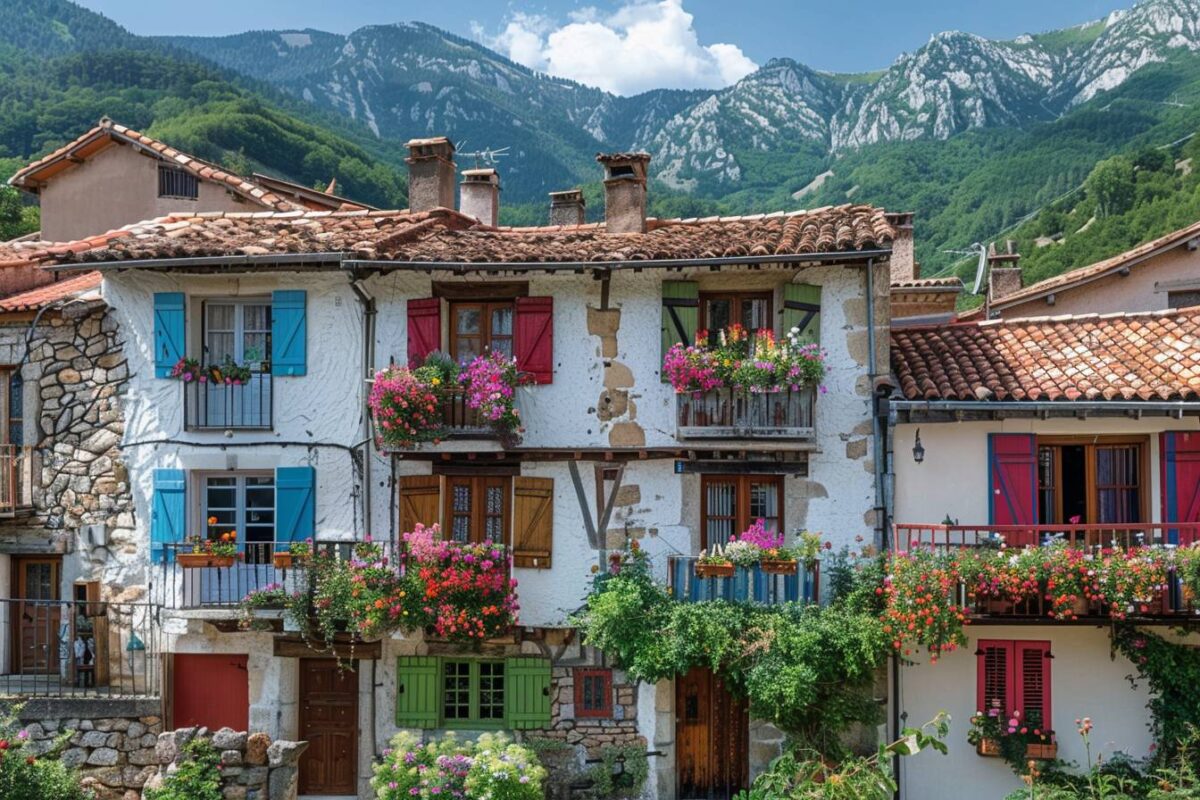 Admirez le pittoresque village de Seix en Ariège, un village pyrénéen au charme authentique