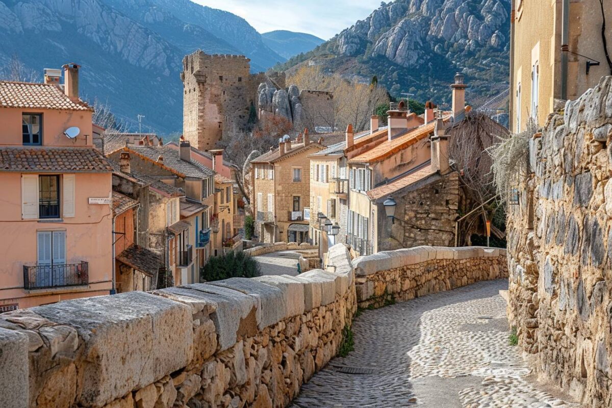 Admirez le pittoresque village de Villefranche-de-Conflent dans les Pyrénées-Orientales, une cité fortifiée par Vauban