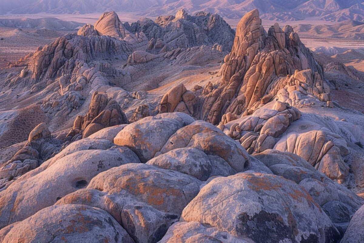 Admirez les formations rocheuses du Parc National de Joshua Tree aux États-Unis