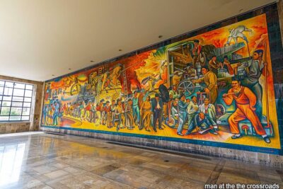 Admirez les peintures de Diego Rivera à Mexico, Mexique