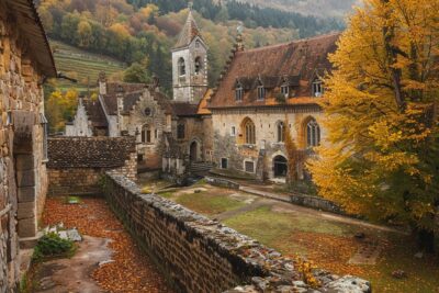 Baume-les-Messieurs dans le Jura, est un havre de paix au cœur de la vallée