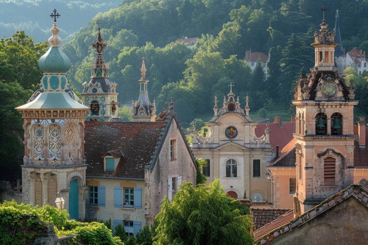 Ces trois châteaux et églises rendent ce village français un incontournable pour les amoureux d'histoire et d'architecture