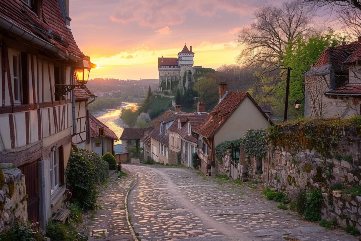 Cette charmante bourgade de La Roche-Guyon dans le Val-d'Oise est l'endroit parfait pour une escapade historique