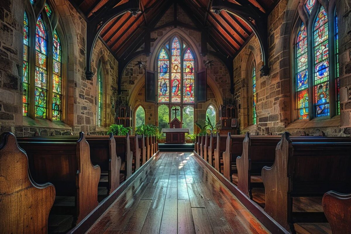 Découvrez l’expérience de dormir dans une ancienne église au The Old Church Bed & Breakfast en Australie